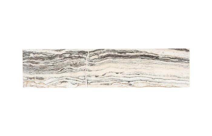 Onyx Console Table, Stainless Steel