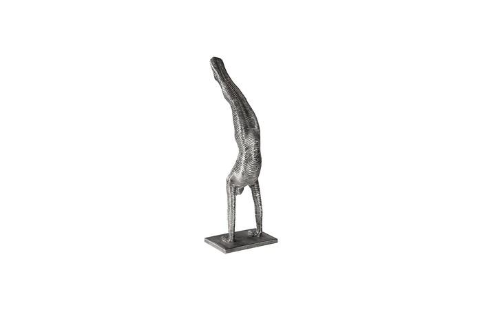 Handstand Sculpture, Aluminum, Small