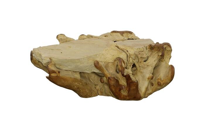 Teak Root Coffee Table, Natural