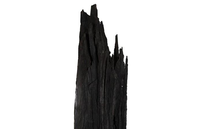 Wood Sculpture, Black