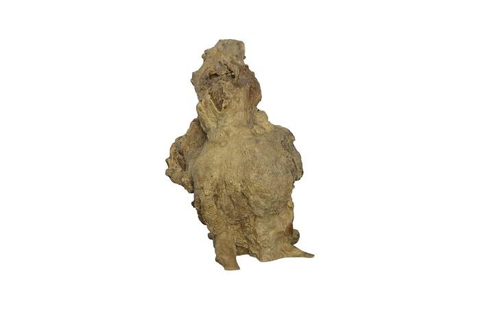 Teak Wood Sculpture , Natural