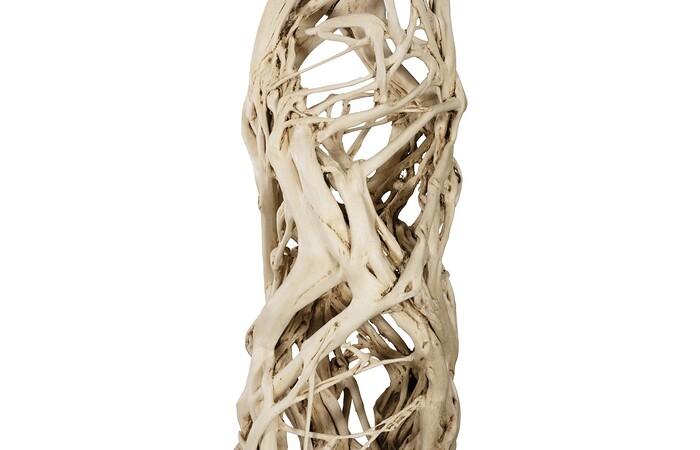Entwined Sculpture, Bleached