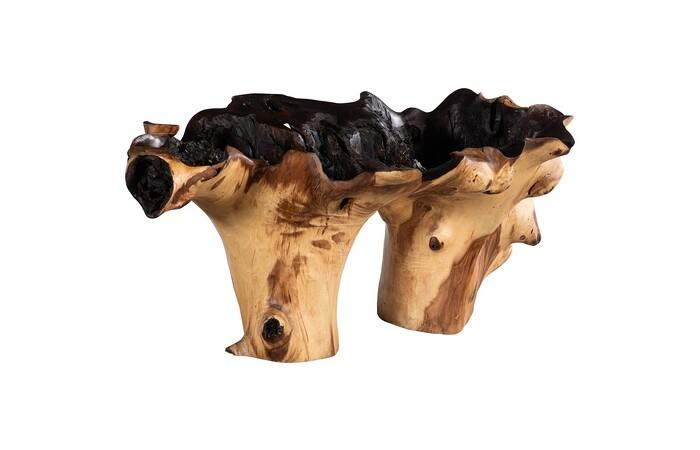 Suar Wood Coffee Table Base