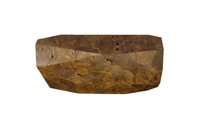 Prism Console Table, Natural