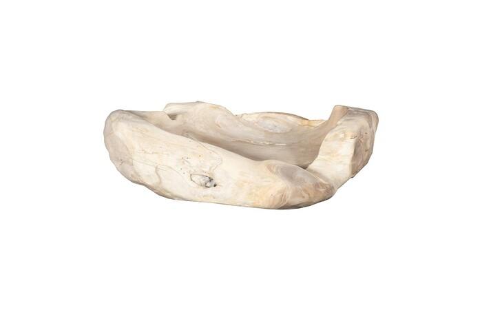 Wood Bowl, Bleached