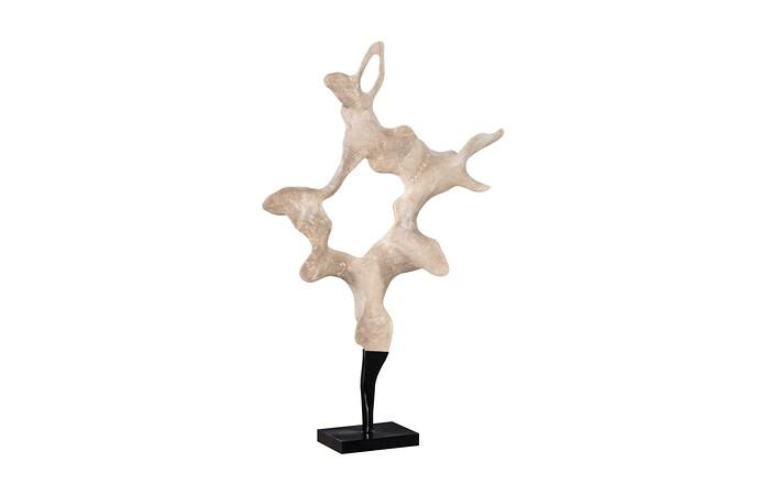 Dancing Wood Sculpture, Black