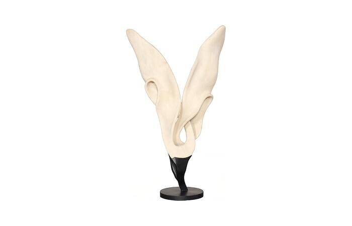 Dancing Sculpture, Smooth White