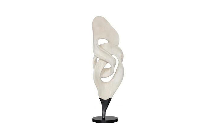 Dancing Sculpture, Smooth White