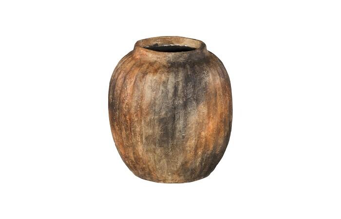Raw Umber Vase, Globe