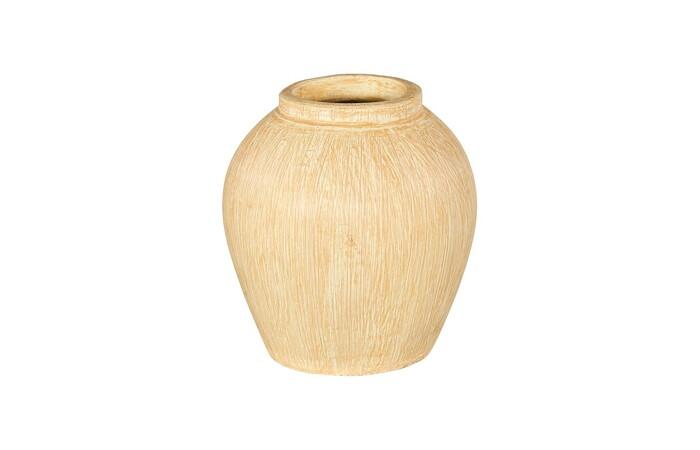 Canary Wash Vase, Yellow, Globe