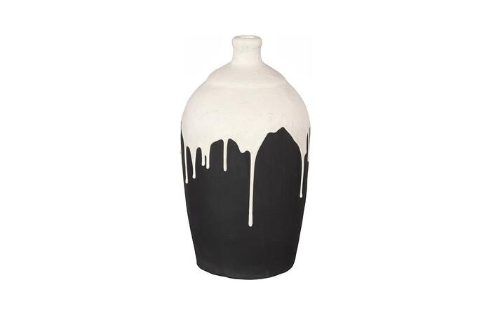 Porcelain Drip Vase, Short