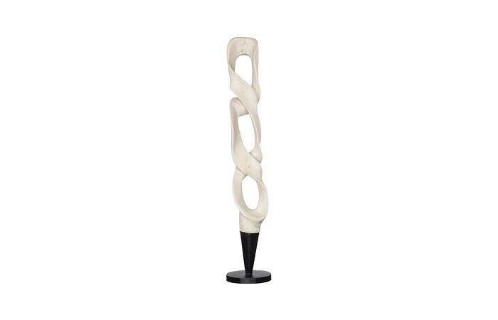 Dancing Sculpture, Smooth White