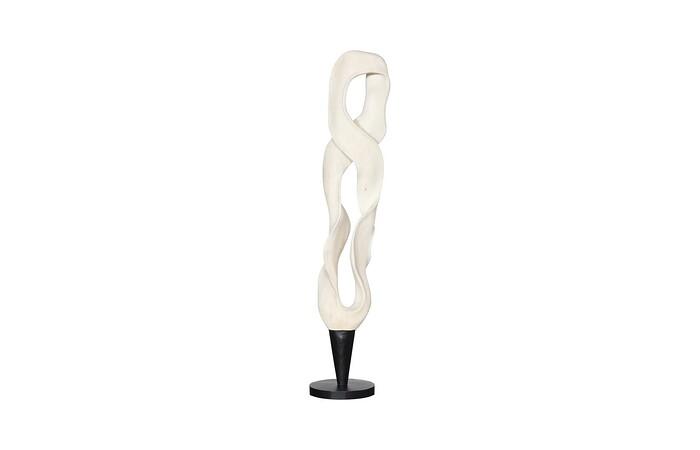 Dancing Sculpture, Smooth White