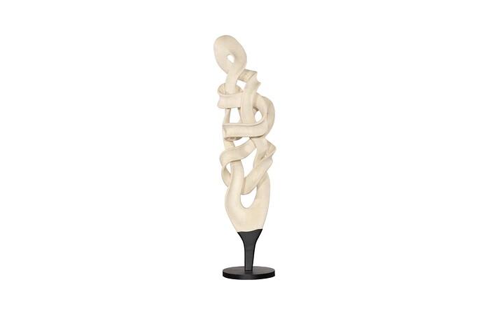 Dancing Sculpture, Smooth White