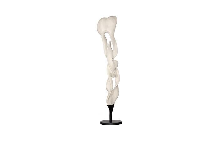 Dancing Sculpture, Smooth White