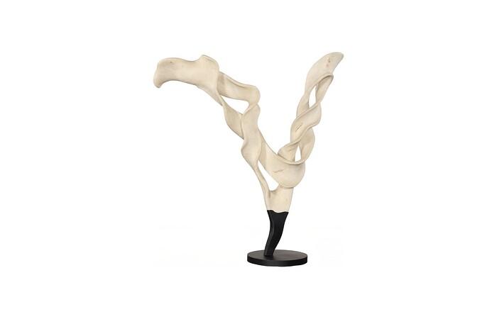 Dancing Sculpture, Smooth White