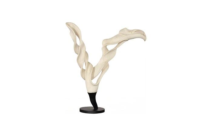 Dancing Sculpture, Smooth White