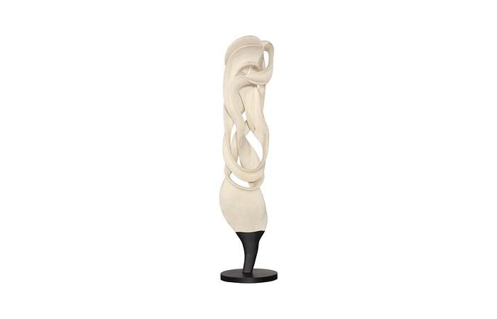 Dancing Sculpture, Smooth White