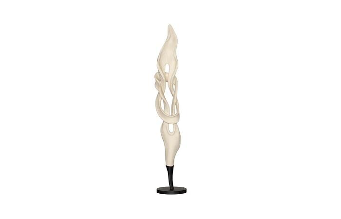 Dancing Sculpture, Smooth White
