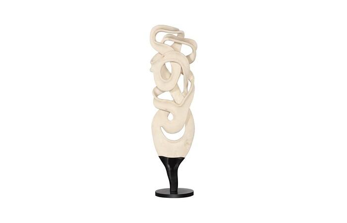 Dancing Sculpture, Smooth White
