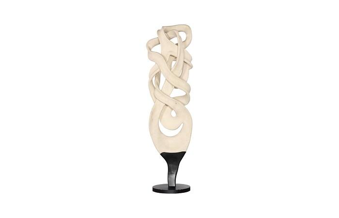 Dancing Sculpture, Smooth White