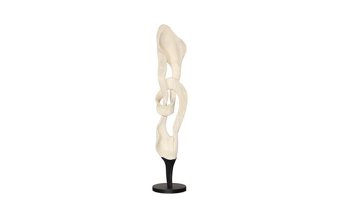 Dancing Sculpture, Smooth White