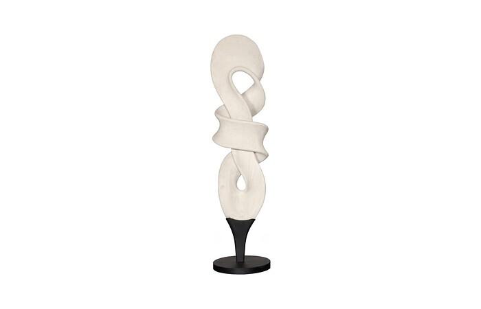 Dancing Sculpture, Smooth White, Small