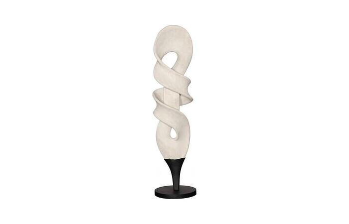 Dancing Sculpture, Smooth White, Small