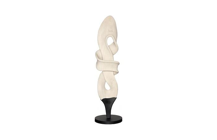 Dancing Sculpture, Smooth White, Small