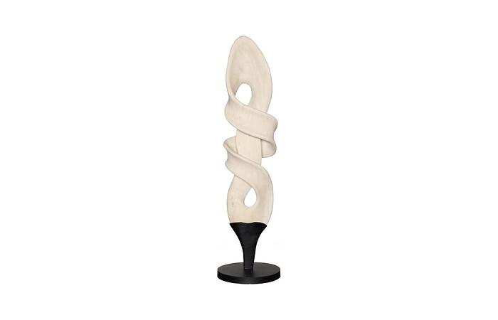 Dancing Sculpture, Smooth White, Small