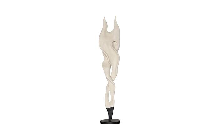 Dancing Sculpture, Smooth White