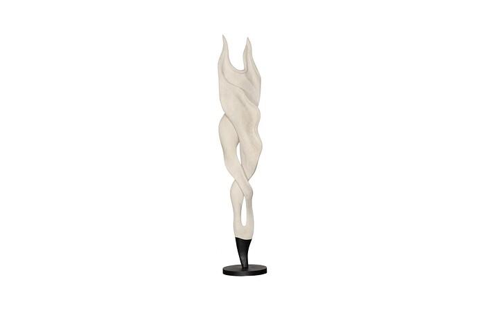 Dancing Sculpture, Smooth White