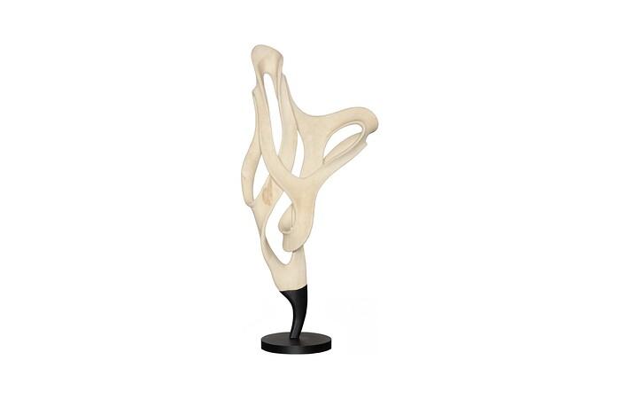 Dancing Sculpture, Smooth White