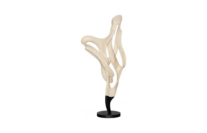 Dancing Sculpture, Smooth White