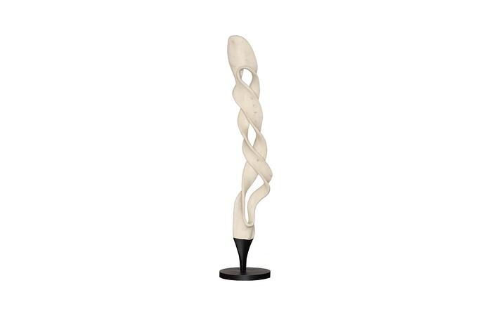 Dancing Sculpture, Smooth White