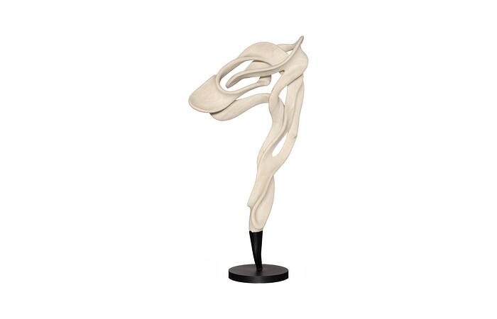 Dancing Sculpture, Smooth White