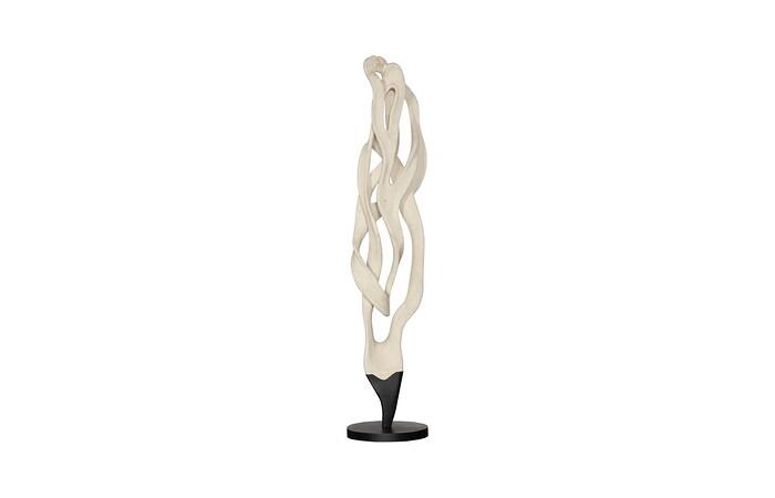 Dancing Sculpture, Smooth White