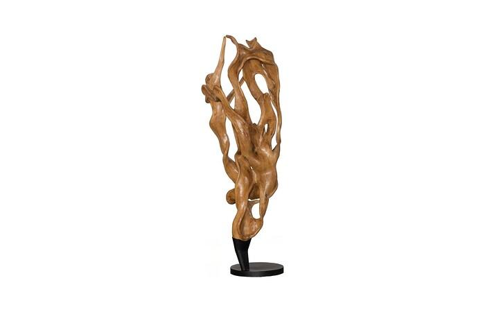 Dancing Wood Sculpture, Natural