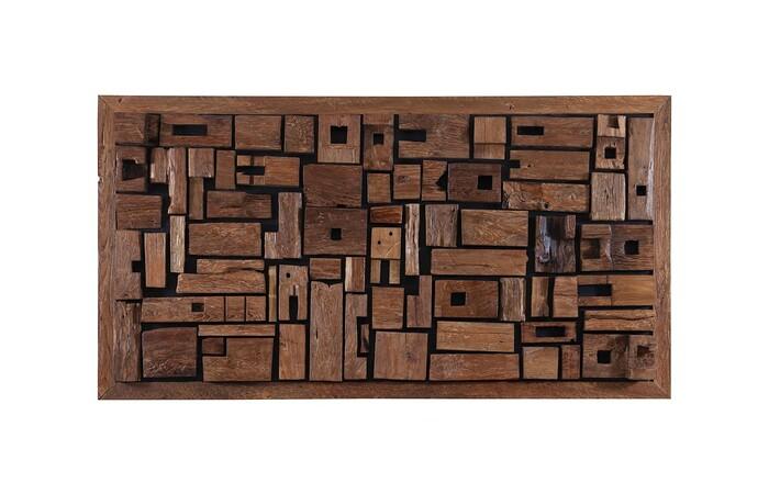 Asken Wall Art, Wood, LG