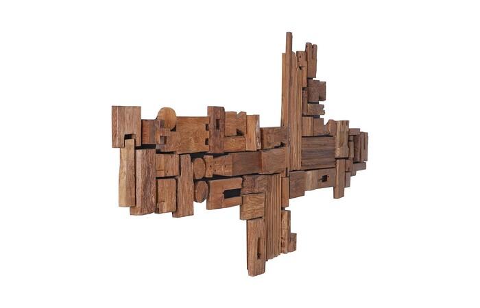 Asken Wall Art, Wood, Freeform