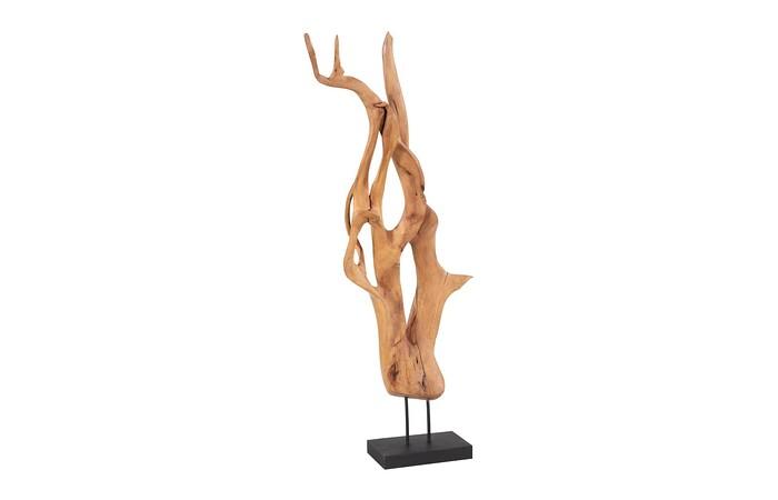 Mahogany Wood Sculpture, Table Top, Size, Shape, Styles Vary