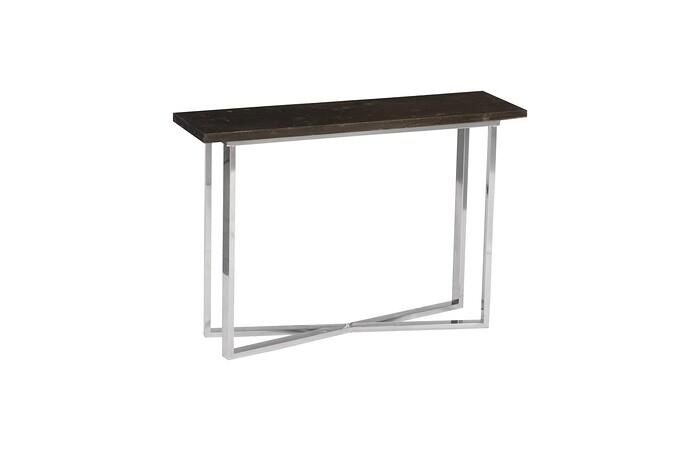 Petrified Wood Console Table, LG
