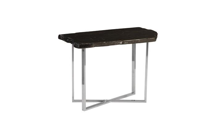 Petrified Wood Console Table, MD