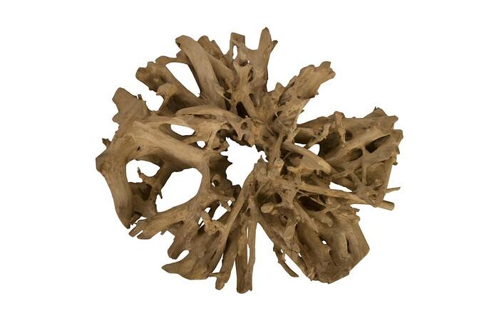 Teak Root Coffee Table, Round