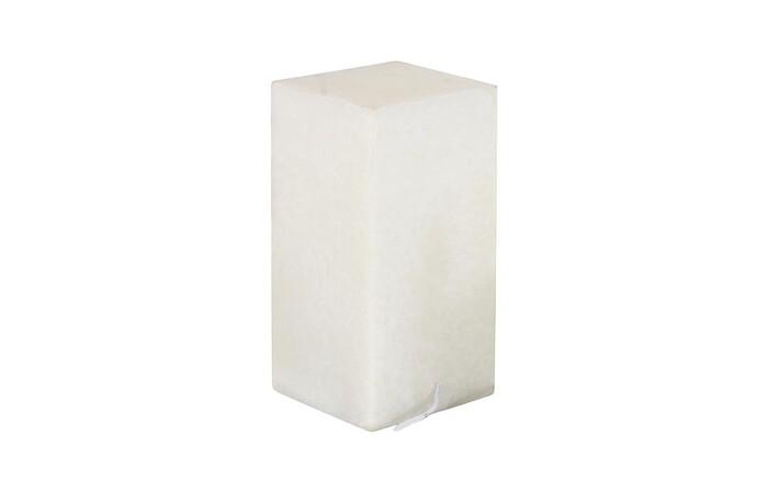 Onyx Lamp, Square, White