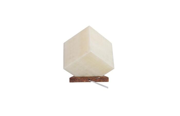 Onyx Lamp on Base, Square