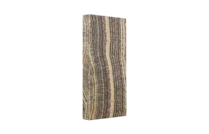 Onyx Sconce, Zebra, Rectangle
