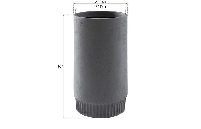 Harvest Planter, Medium, Dark Gray