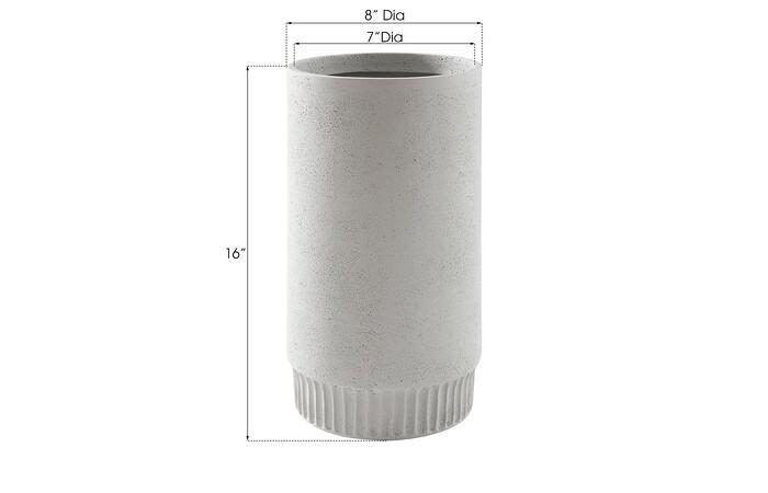 Harvest Planter, Medium, Light Gray