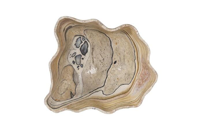 Cast Onyx Bowl, Faux Finish, Large
